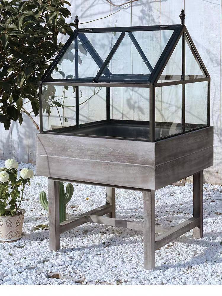 Glass Planter Bed Grow Box - 4 Seasons Home Gadgets