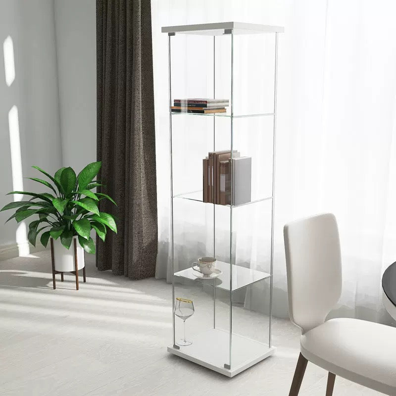 Glass Wide Display Stand - 4 Seasons Home Gadgets