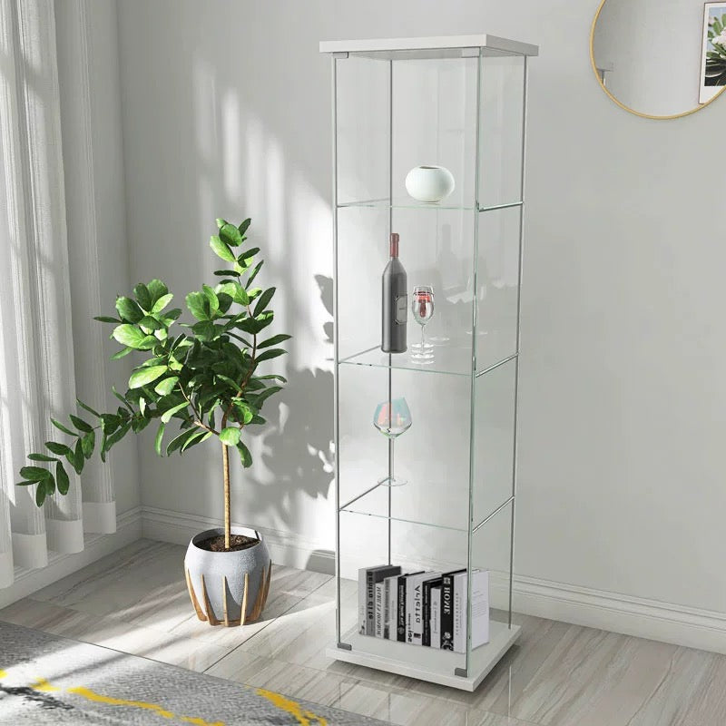 Glass Wide Display Stand - 4 Seasons Home Gadgets