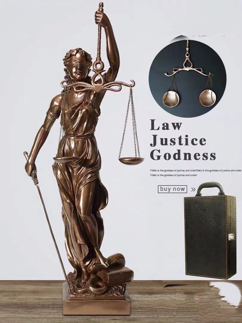 Goddess of Justice Themis Statue - 4 Seasons Home Gadgets