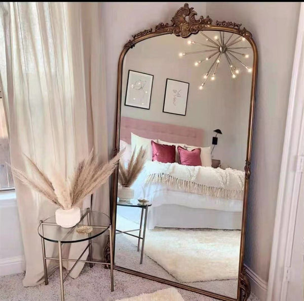 Gold Full Length Mirror - 4 Seasons Home Gadgets