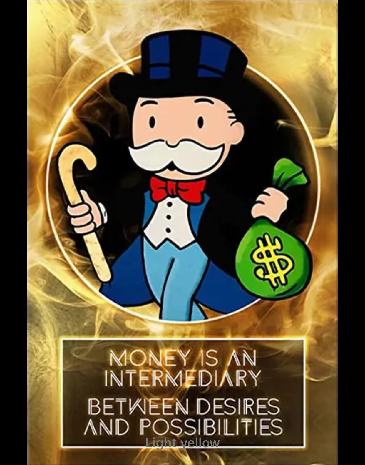 Graffiti Alec Monopoly Millionaire Money Street Art Canvas Print 1 - 4 Seasons Home Gadgets