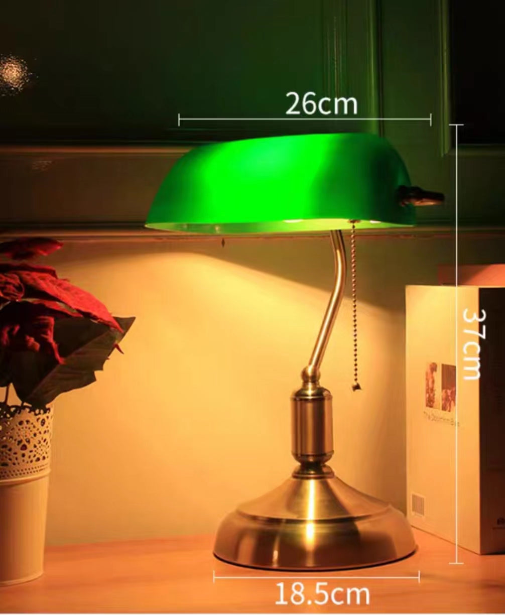 Green Banker's Desk Lamp - 4 Seasons Home Gadgets