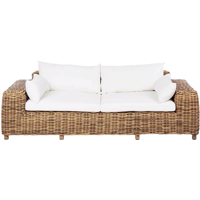 Grenada Natural Rattan Sofa - 4 Seasons Home Gadgets