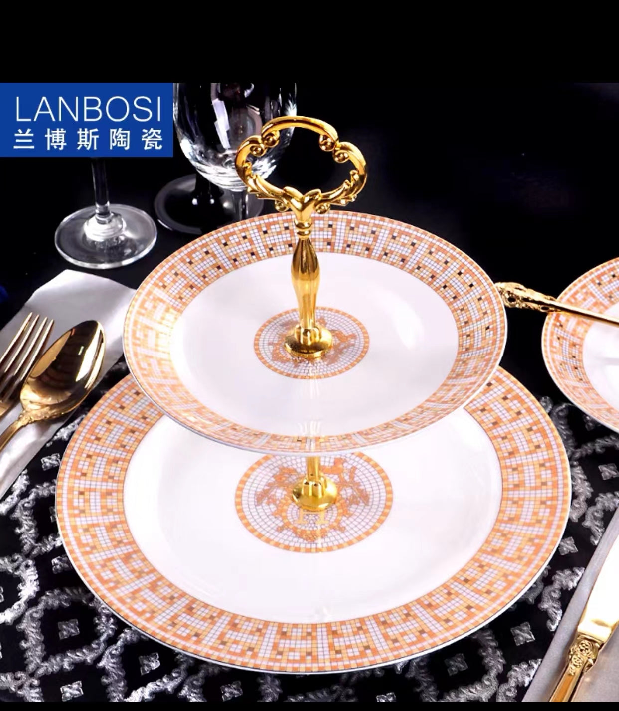 H Collection Dinnerware Fine China Ceramic Set - 4 Seasons Home Gadgets