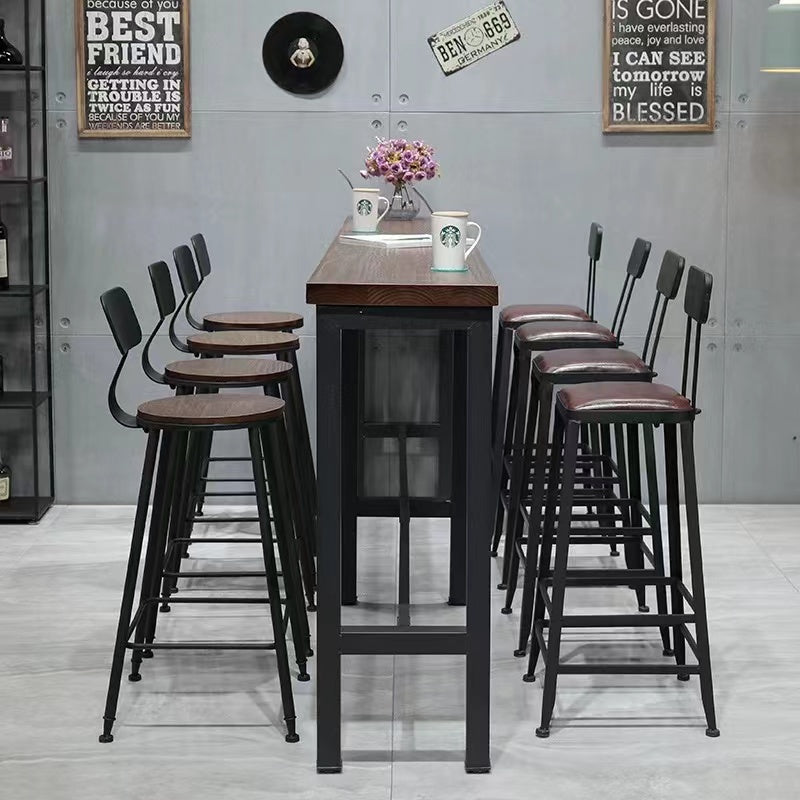 Haight 6 Person Counter Height Dining Set - 4 Seasons Home Gadgets