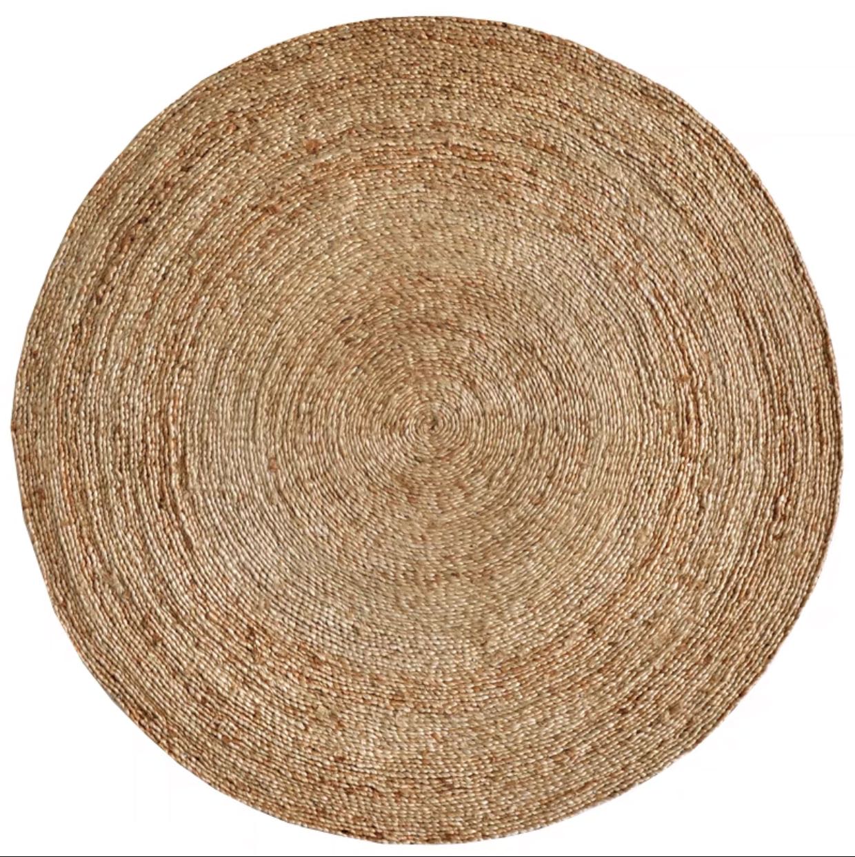 Handmade Braided Hemp Rug - 4 Seasons Home Gadgets