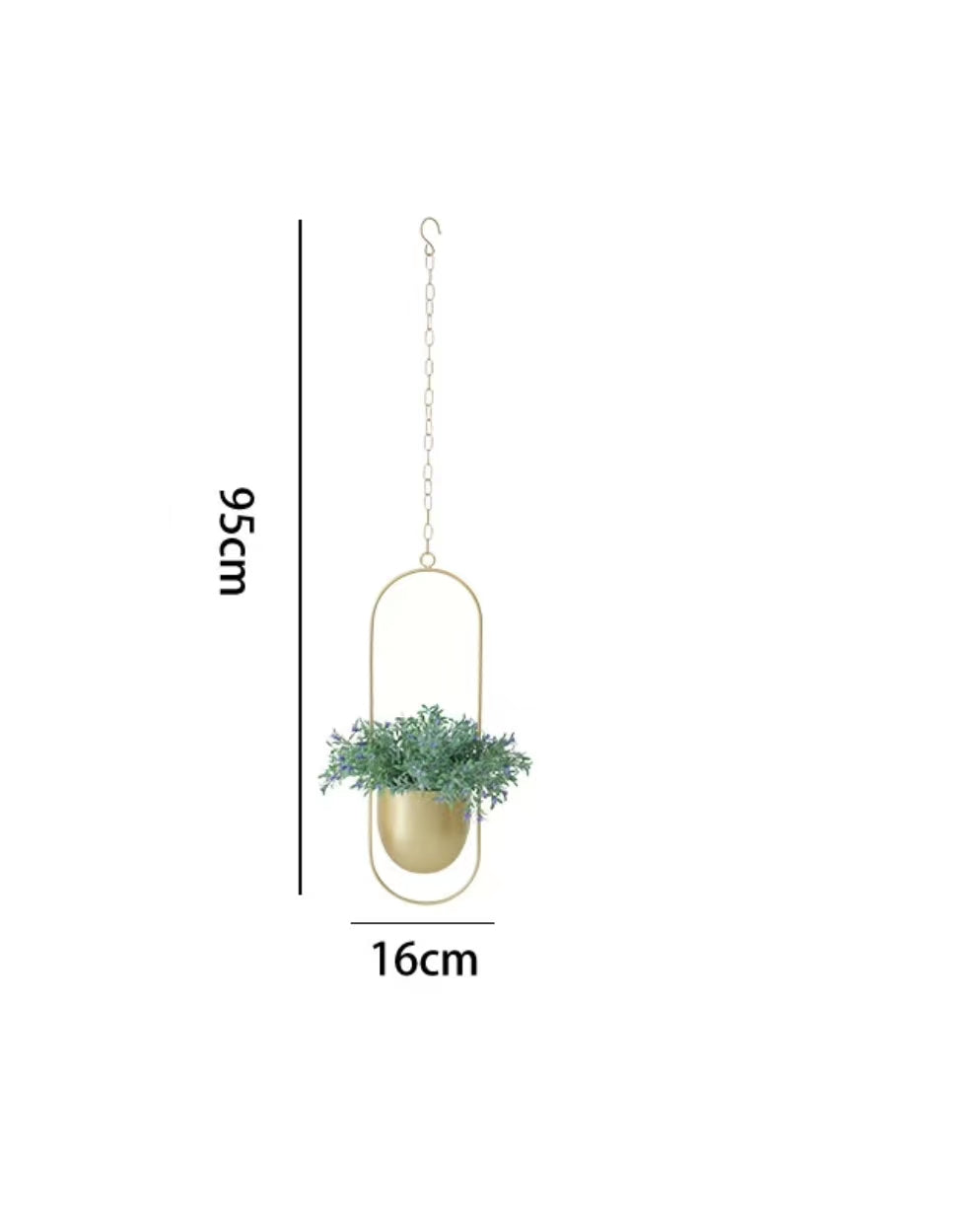 Hanging Iron Planter - 4 Seasons Home Gadgets