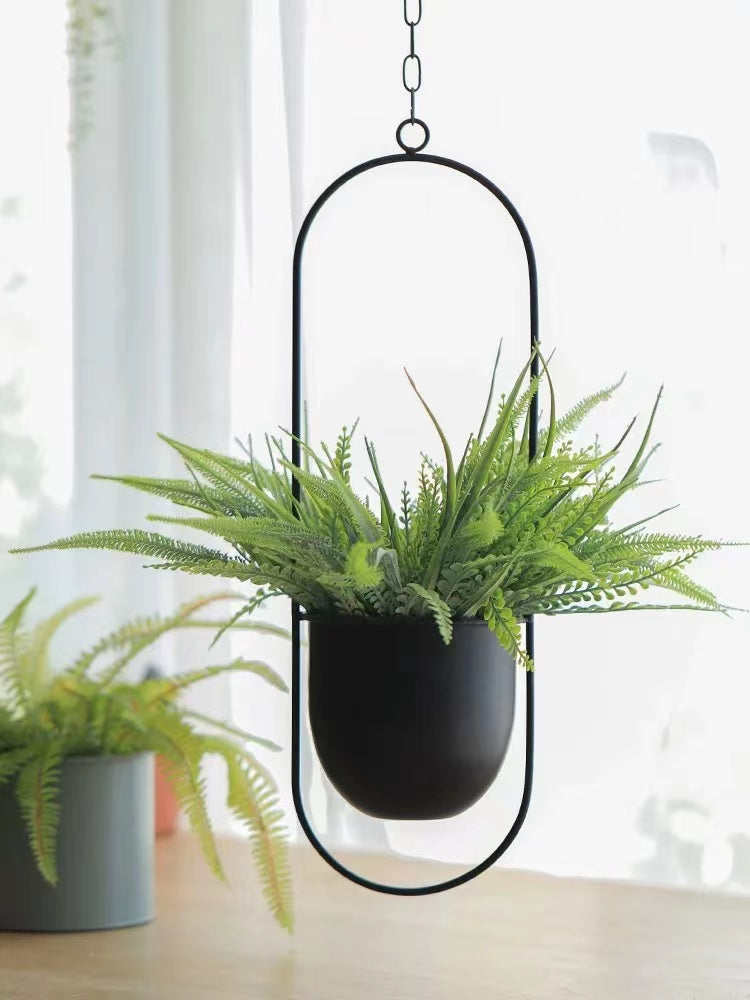 Hanging Iron Planter - 4 Seasons Home Gadgets