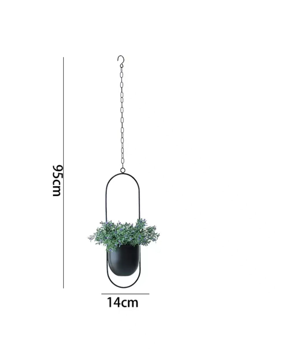 Hanging Iron Planter - 4 Seasons Home Gadgets