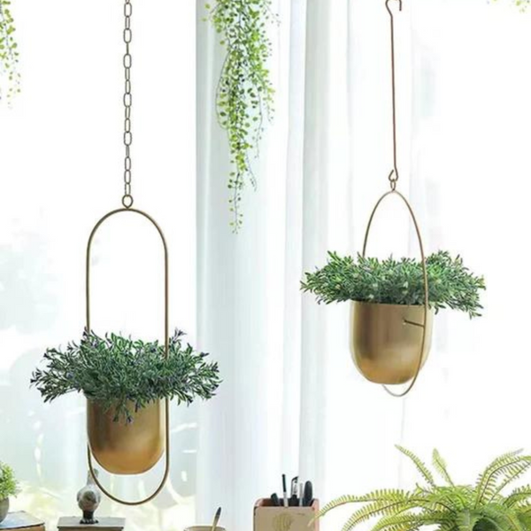 Hanging Iron Planter - 4 Seasons Home Gadgets