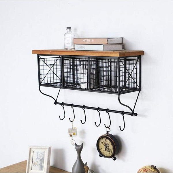 Hanging Storage Rack Display Shelf - 4 Seasons Home Gadgets