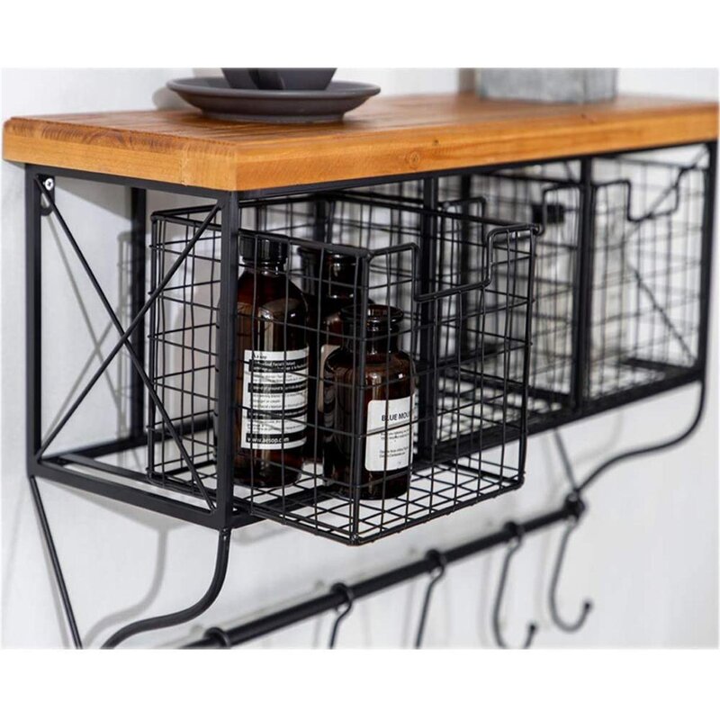 Hanging Storage Rack Display Shelf - 4 Seasons Home Gadgets