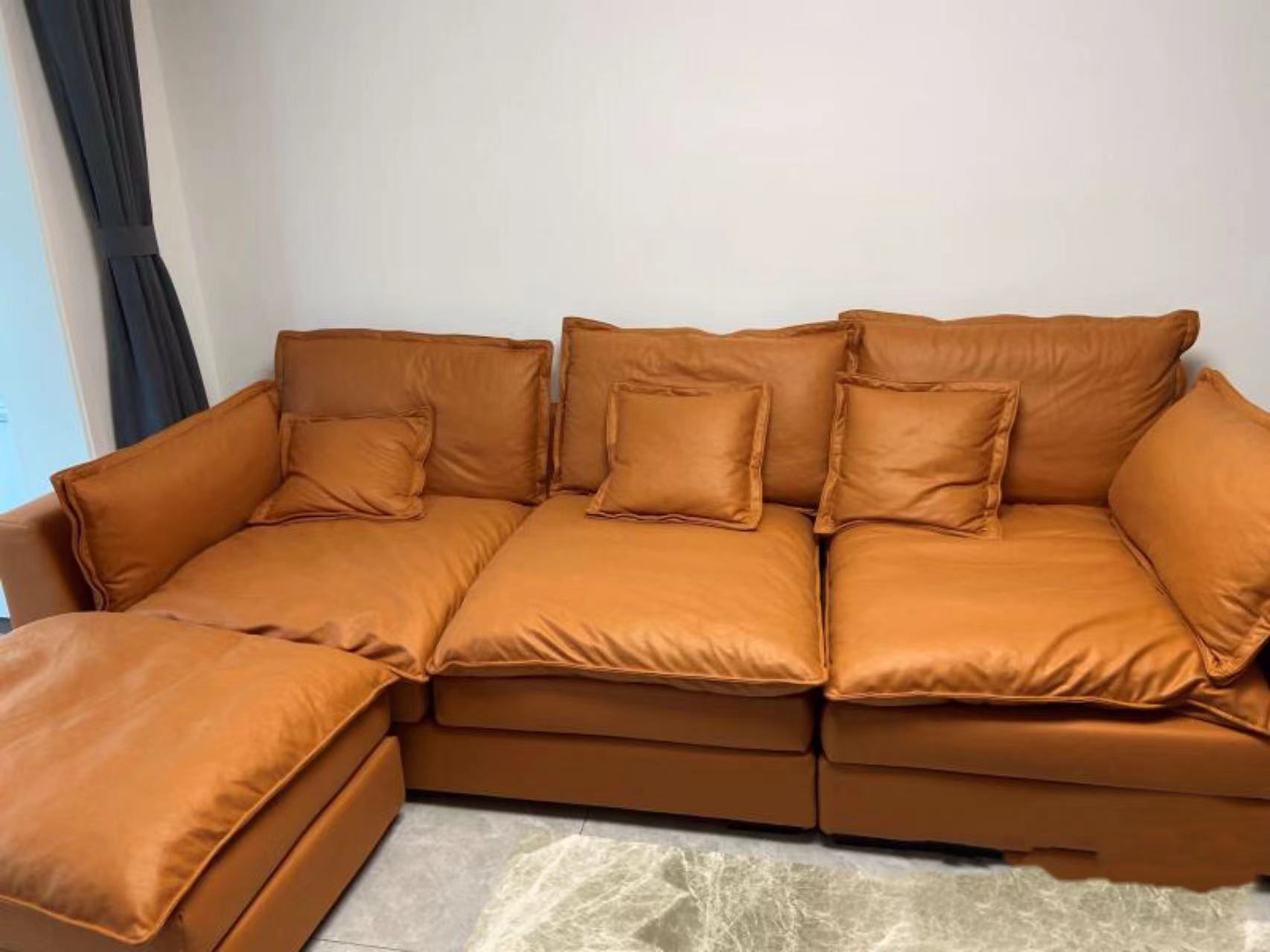 Harlei Large PU Sofa - 4 Seasons Home Gadgets