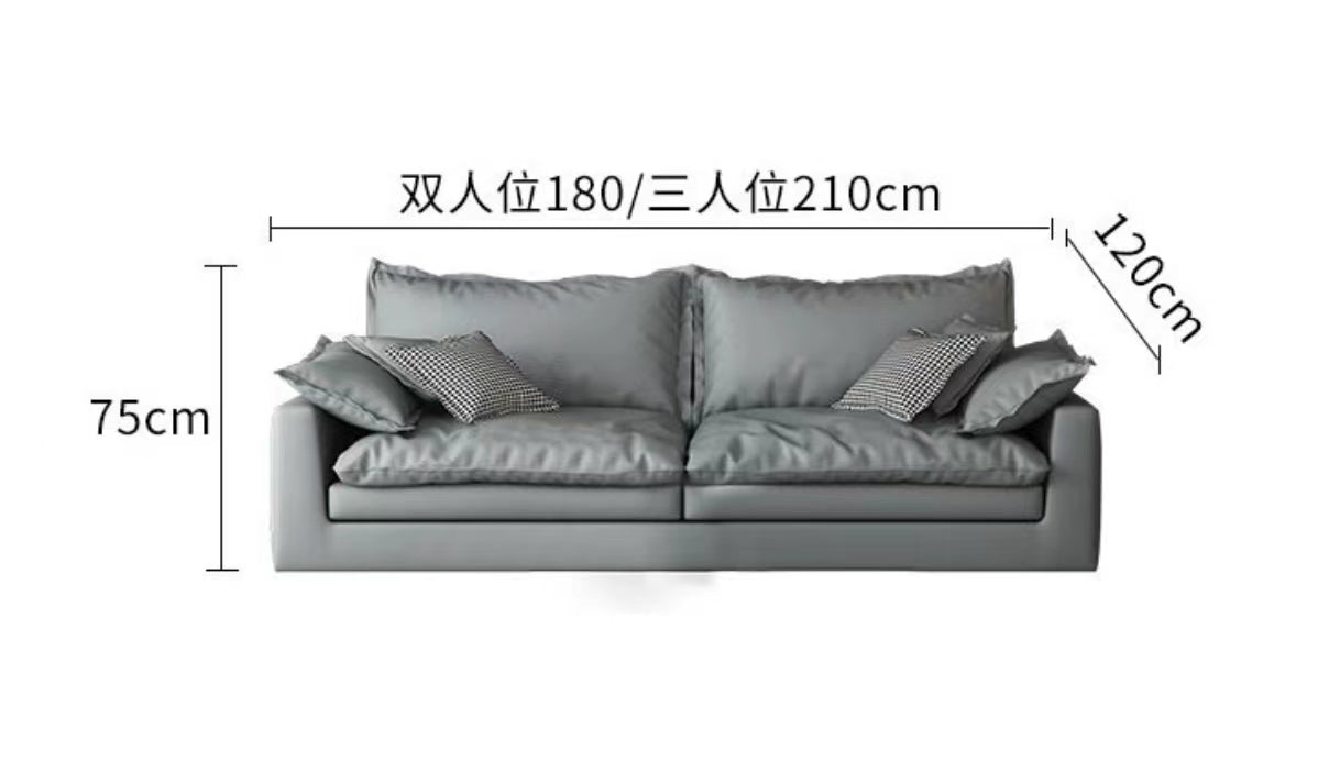 Harlei Large PU Sofa - 4 Seasons Home Gadgets