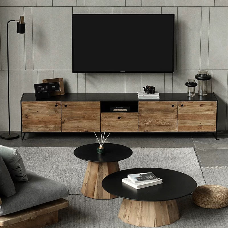 Harlem Pine TV Stand - 4 Seasons Home Gadgets