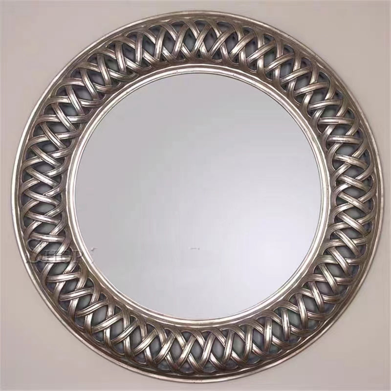 Hiltz Round Wall Mirror - 4 Seasons Home Gadgets