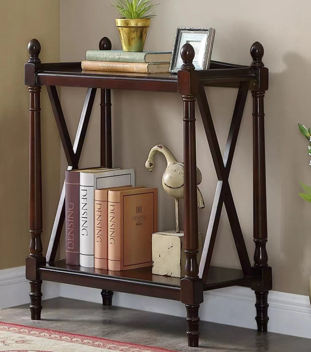 Hollen Wood Tiers Shelf - 4 Seasons Home Gadgets