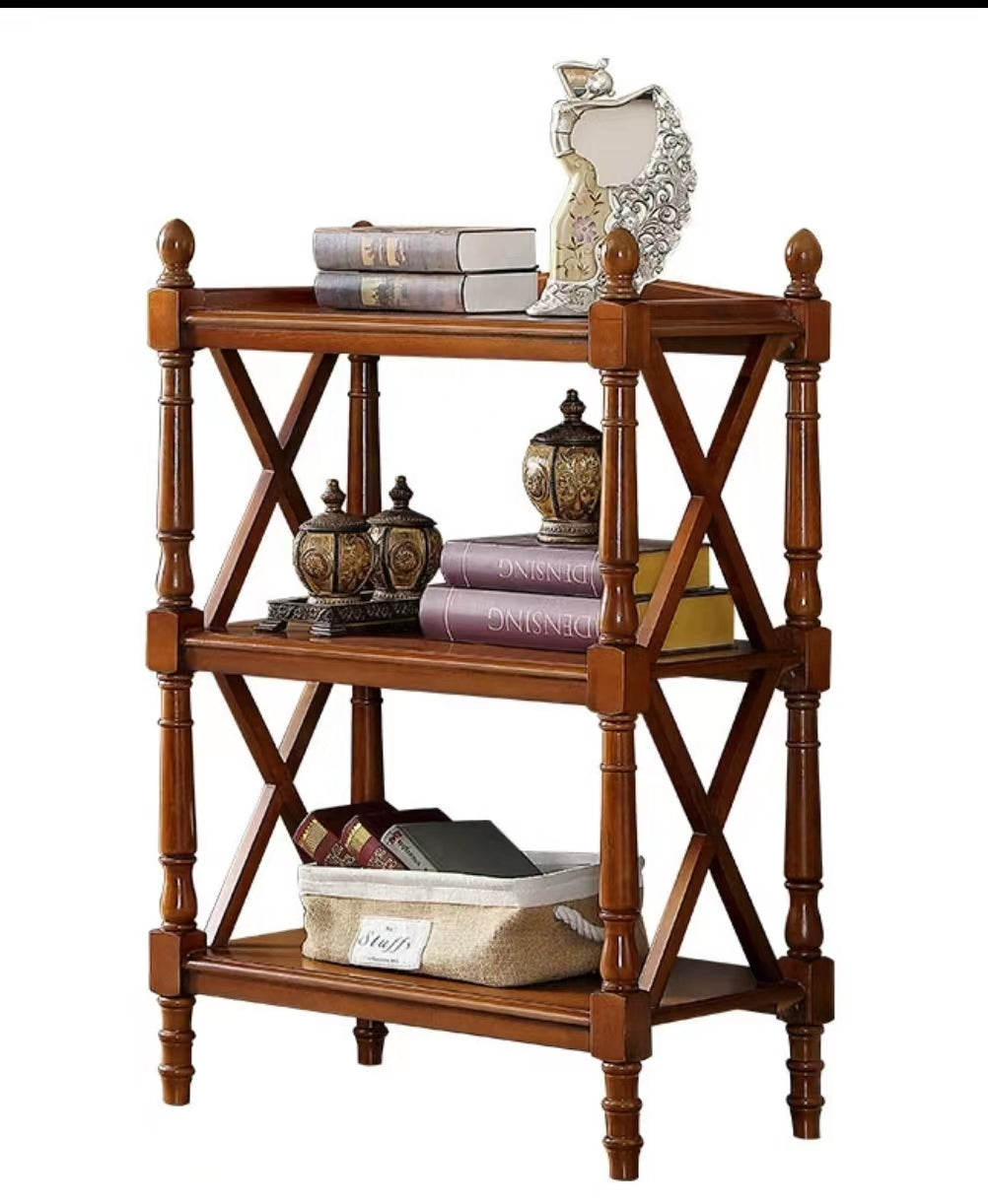 Hollen Wood Tiers Shelf - 4 Seasons Home Gadgets