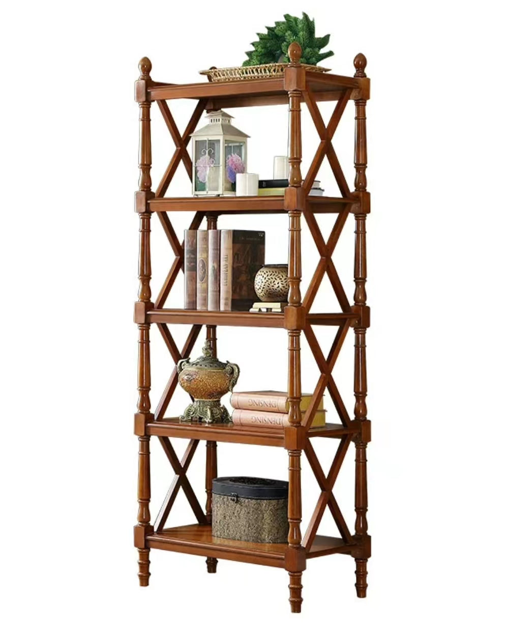 Hollen Wood Tiers Shelf - 4 Seasons Home Gadgets