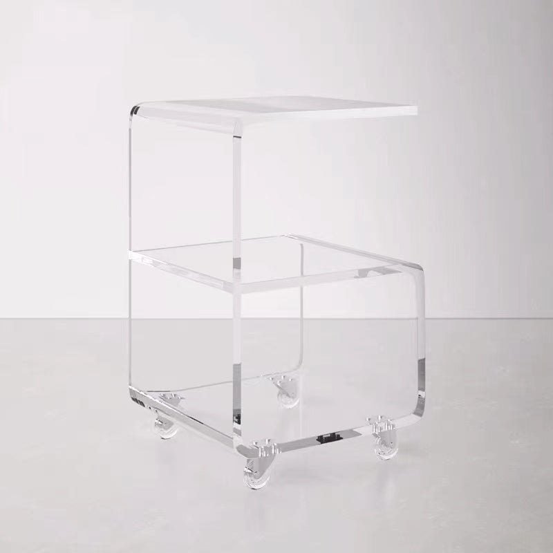 Ibanez Acrylic C Table End Table - 4 Seasons Home Gadgets