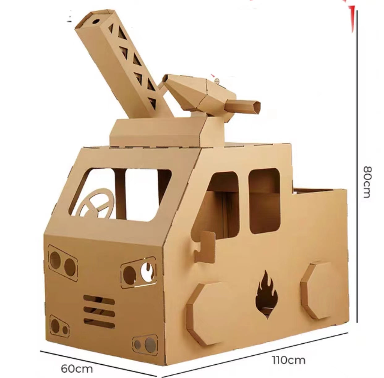 Indoor Cardboard DIY Star House - 4 Seasons Home Gadgets