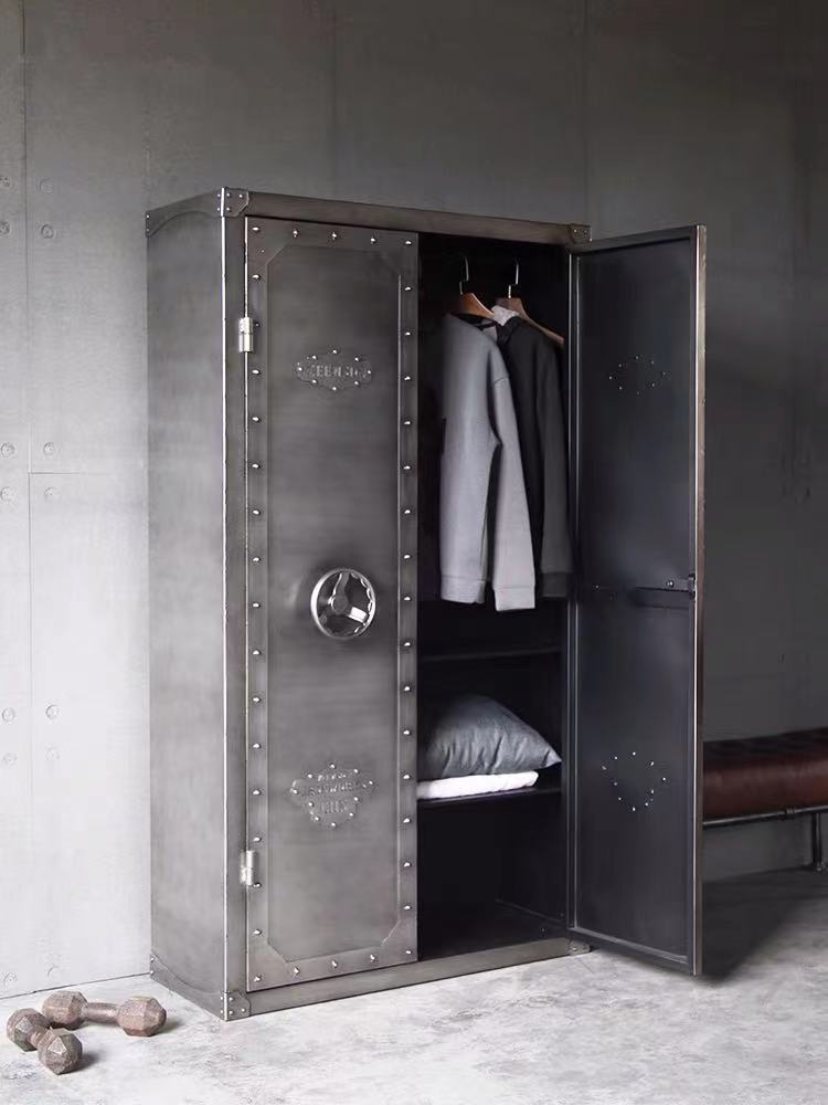 Industrial Metal Wardrobe - 4 Seasons Home Gadgets