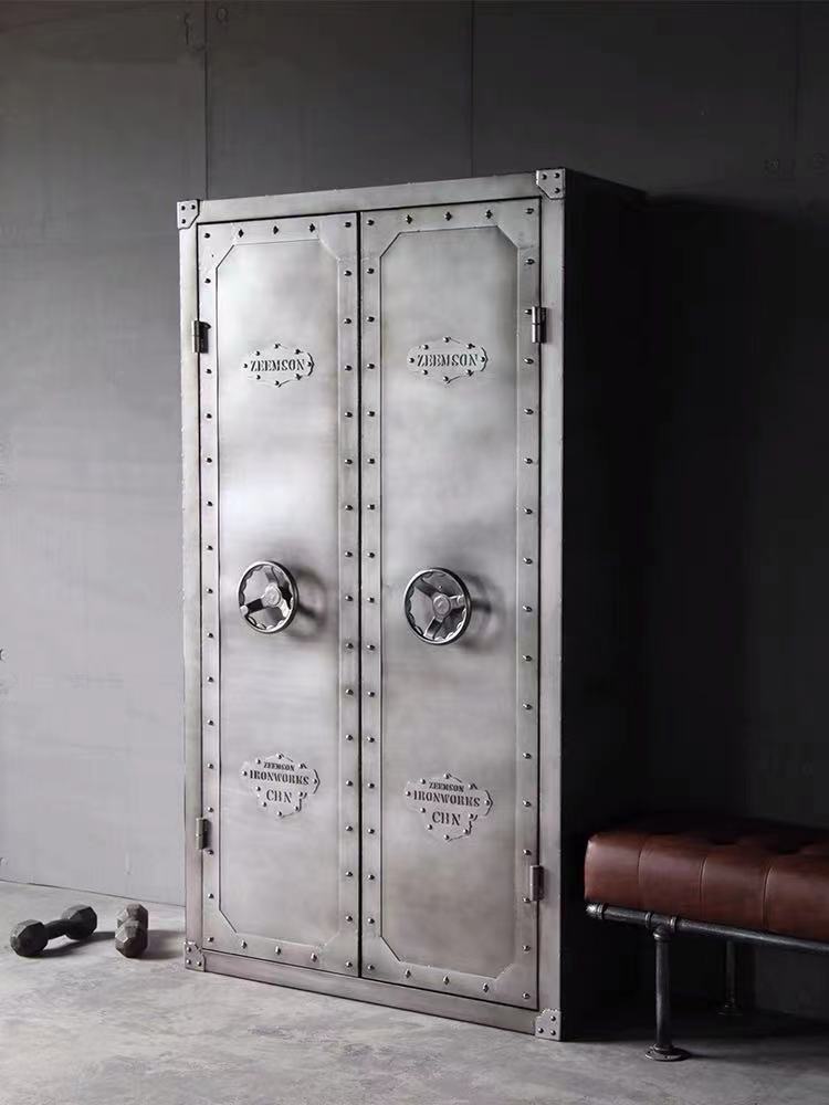 Industrial Metal Wardrobe - 4 Seasons Home Gadgets