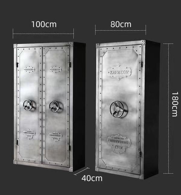 Industrial Metal Wardrobe - 4 Seasons Home Gadgets