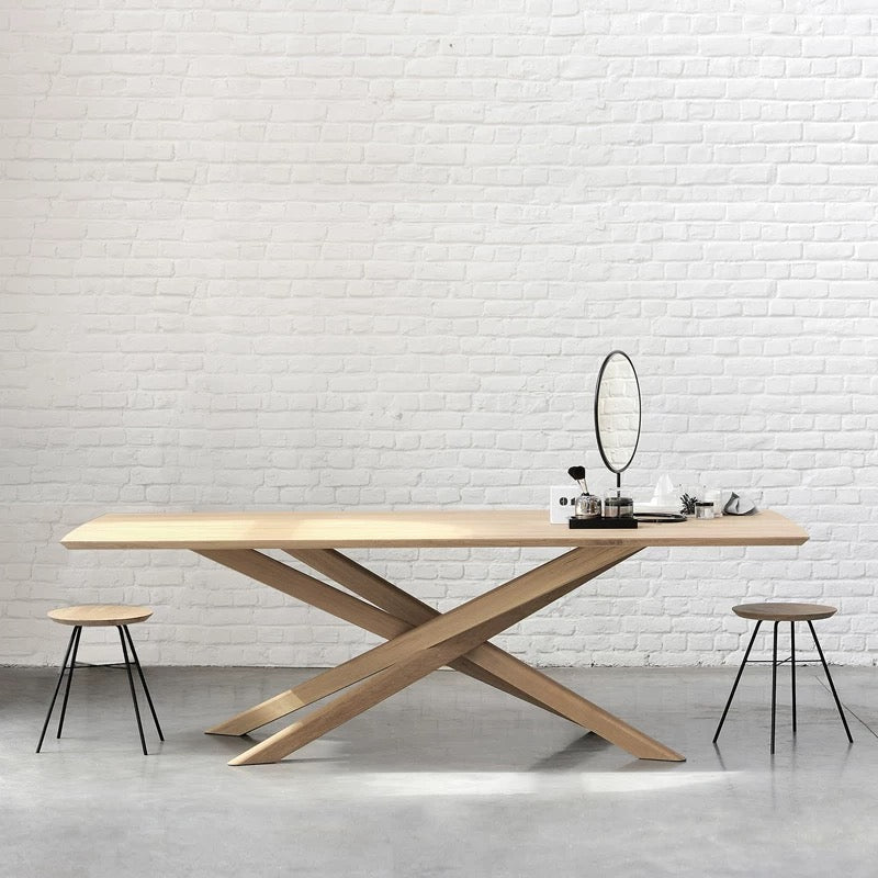 Ingrid Ash Wood Dining Table - 4 Seasons Home Gadgets