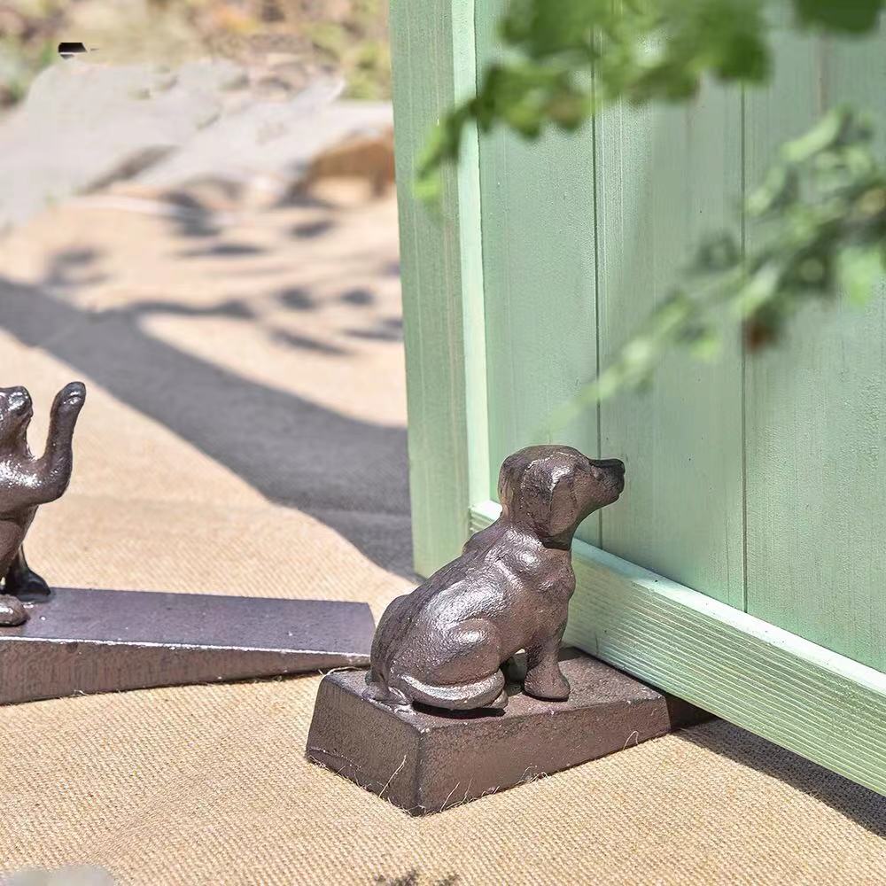 Iron Animals Wedge Door Stopper - 4 Seasons Home Gadgets