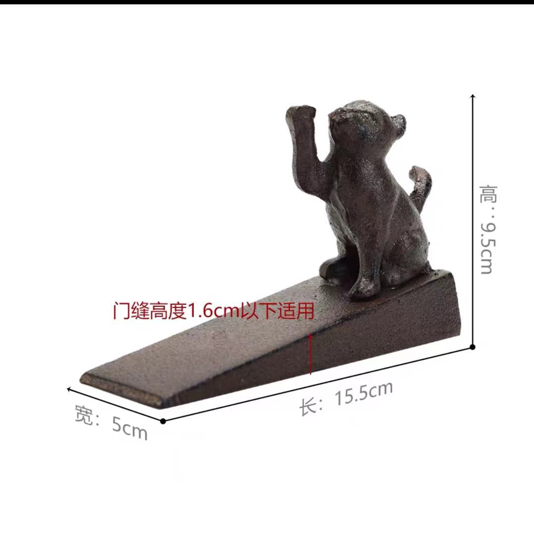 Iron Animals Wedge Door Stopper - 4 Seasons Home Gadgets