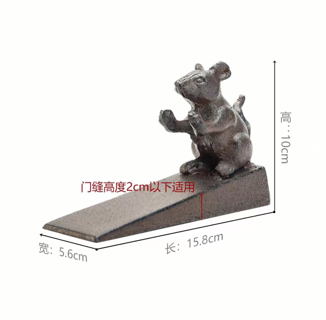 Iron Animals Wedge Door Stopper - 4 Seasons Home Gadgets