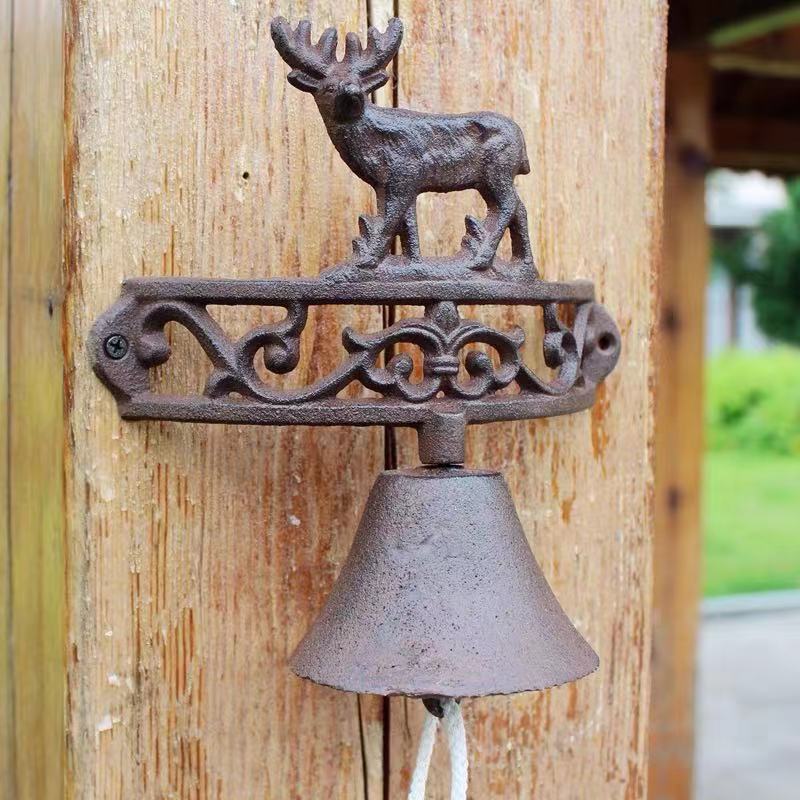 Iron Deer Ringing Door Bell - 4 Seasons Home Gadgets