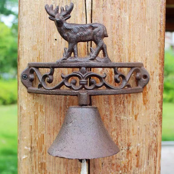 Iron Deer Ringing Door Bell - 4 Seasons Home Gadgets