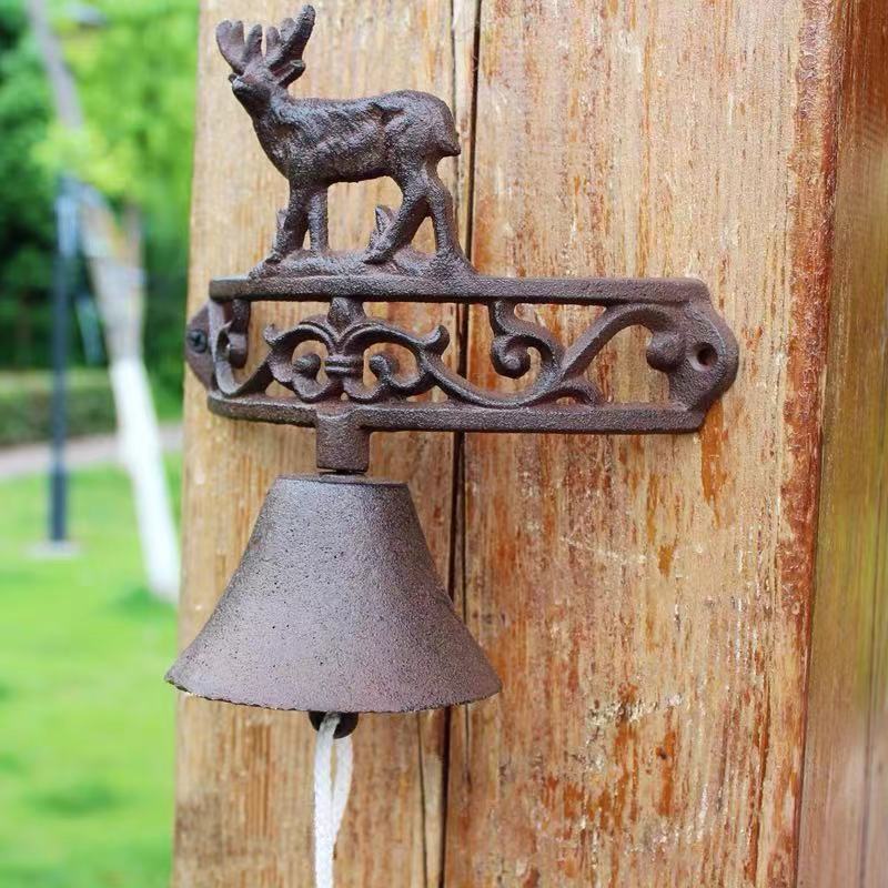 Iron Deer Ringing Door Bell - 4 Seasons Home Gadgets