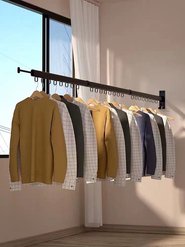 Iron Garment Clothes Rack Bar - 4 Seasons Home Gadgets