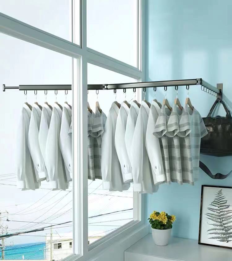 Iron Garment Clothes Rack Bar - 4 Seasons Home Gadgets