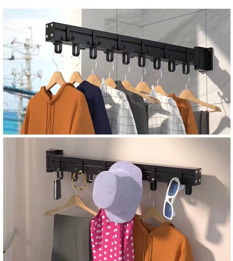 Iron Garment Clothes Rack Bar - 4 Seasons Home Gadgets