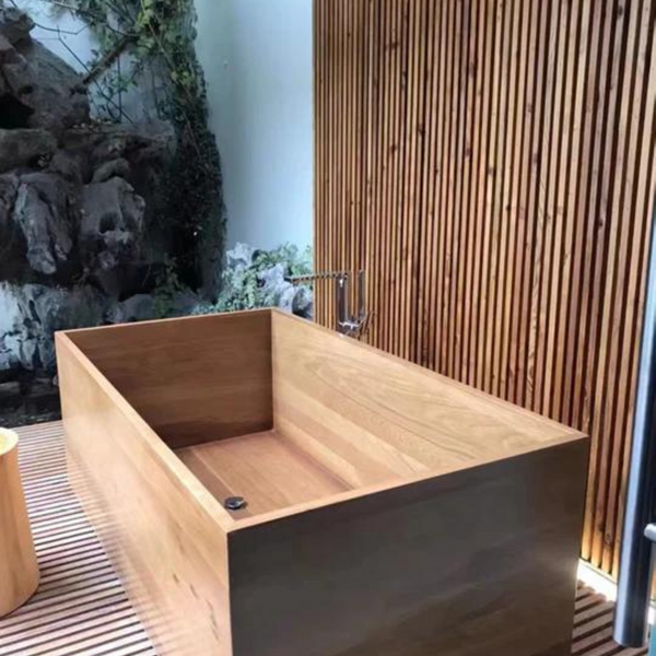 Japanese Sukiya Wooden Bathtub - 4 Seasons Home Gadgets