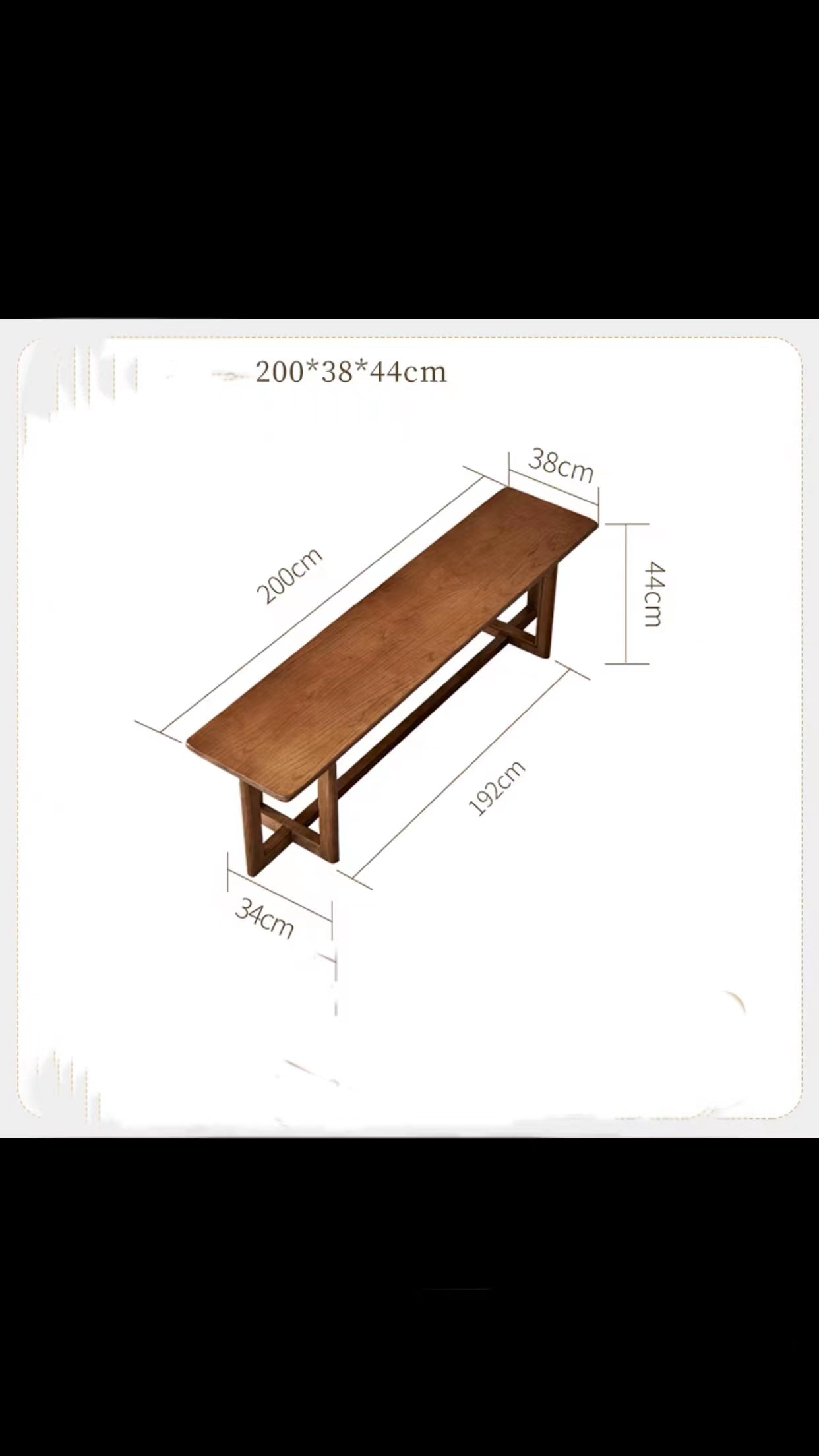 Kareem Ash Wood Dining Table Set - 4 Seasons Home Gadgets