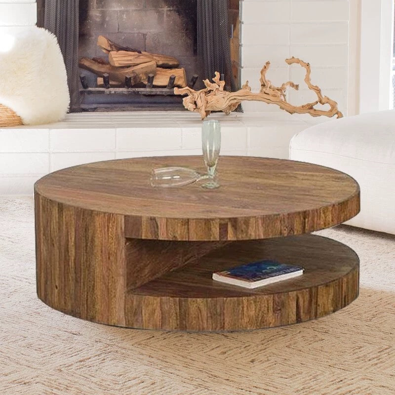 Kelmscott Coffee Table with Storage - 4 Seasons Home Gadgets