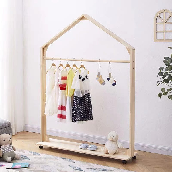 Kid's Rolling Clothes Rack - 4 Seasons Home Gadgets