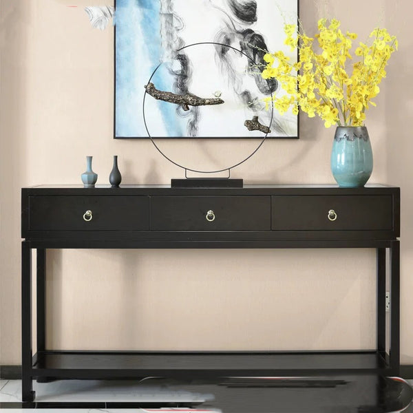 Krier Solid Wood Console Table - 4 Seasons Home Gadgets