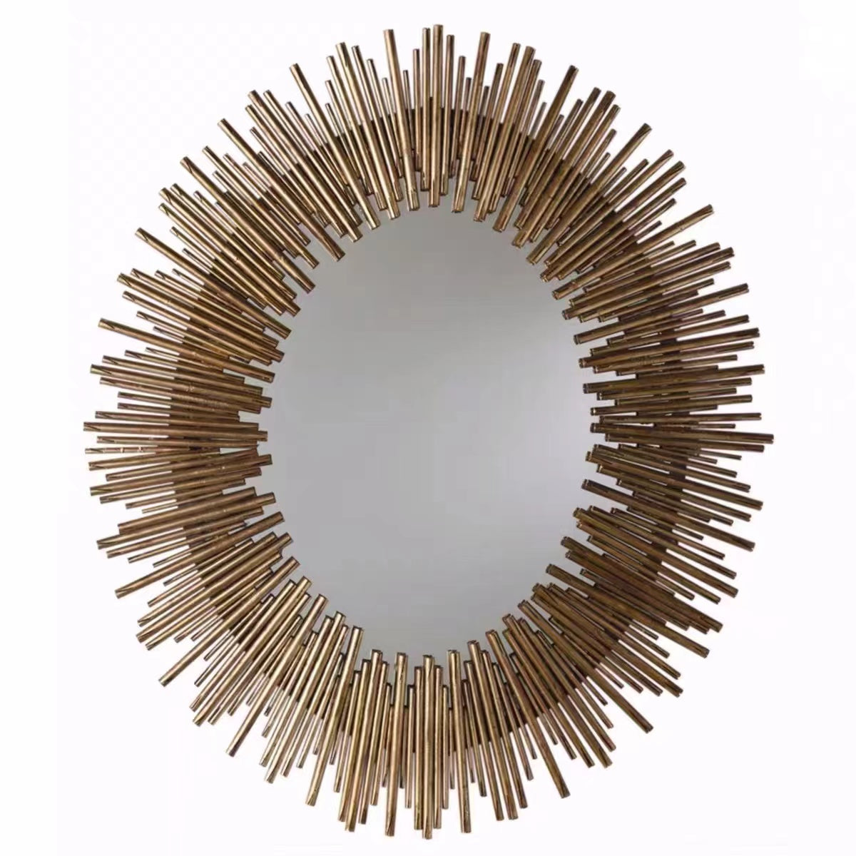 Kyson Metal Sunburst Mirror - 4 Seasons Home Gadgets