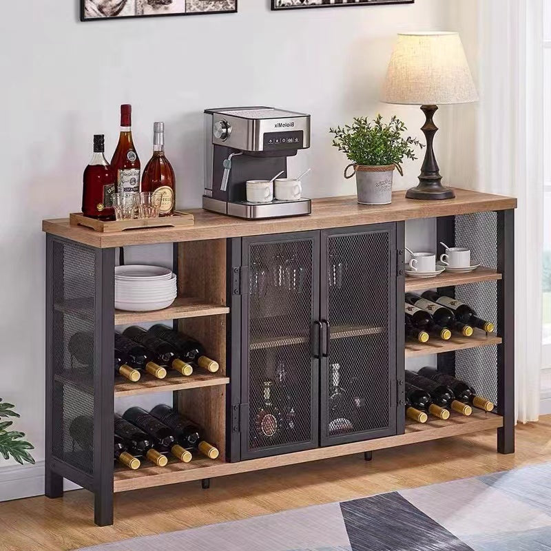 Lachesis Metal Bar Cabinet - 4 Seasons Home Gadgets