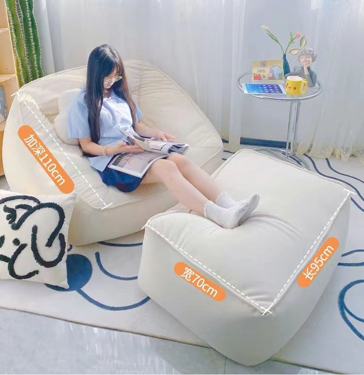 Large Bean Bag Lounger - 4 Seasons Home Gadgets