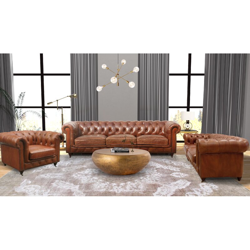 Leather Configurable Living Room Set - 4 Seasons Home Gadgets