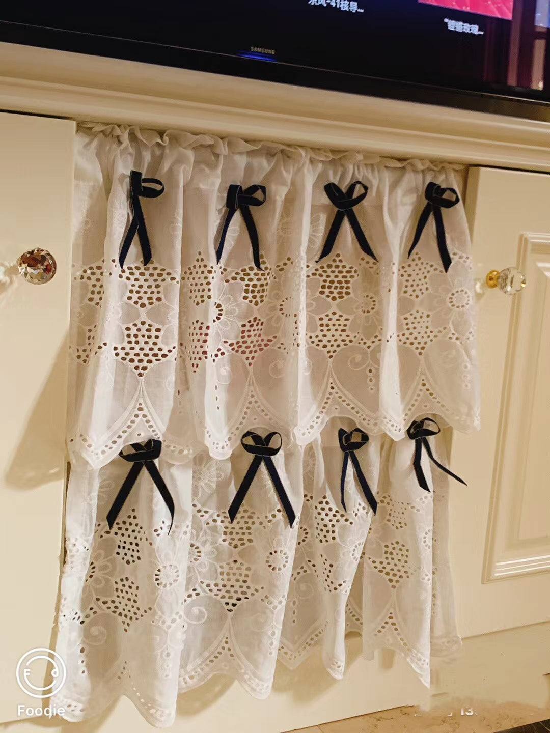 Linen Ribbon Curtains - 4 Seasons Home Gadgets