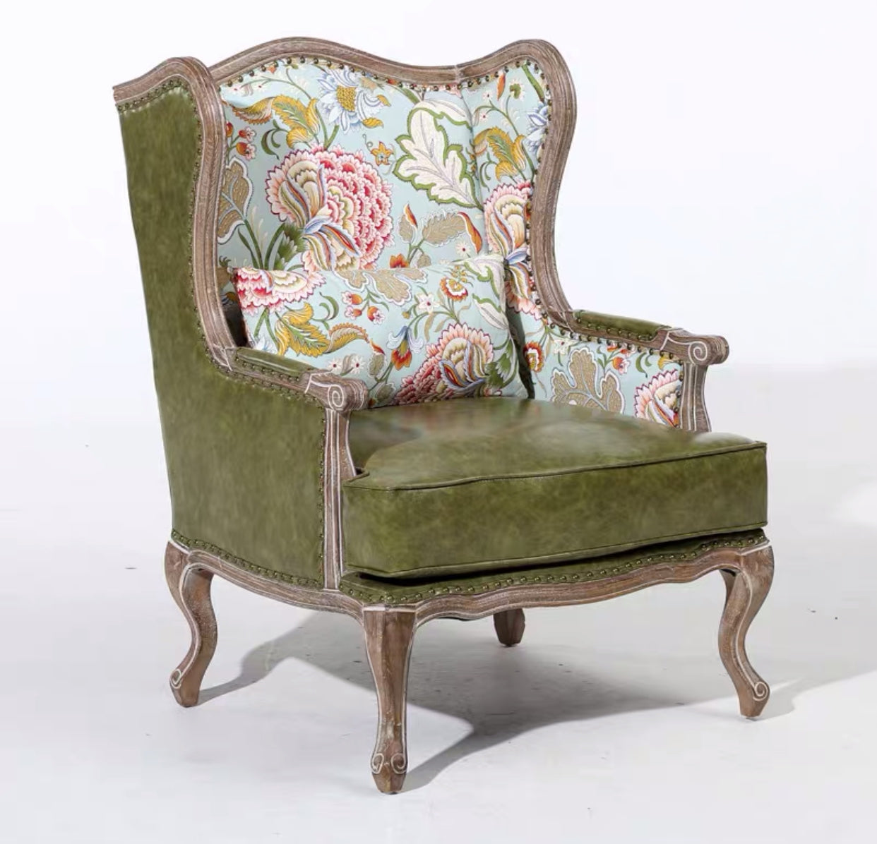 Lolita Wide Cotton Side Chair - 4 Seasons Home Gadgets